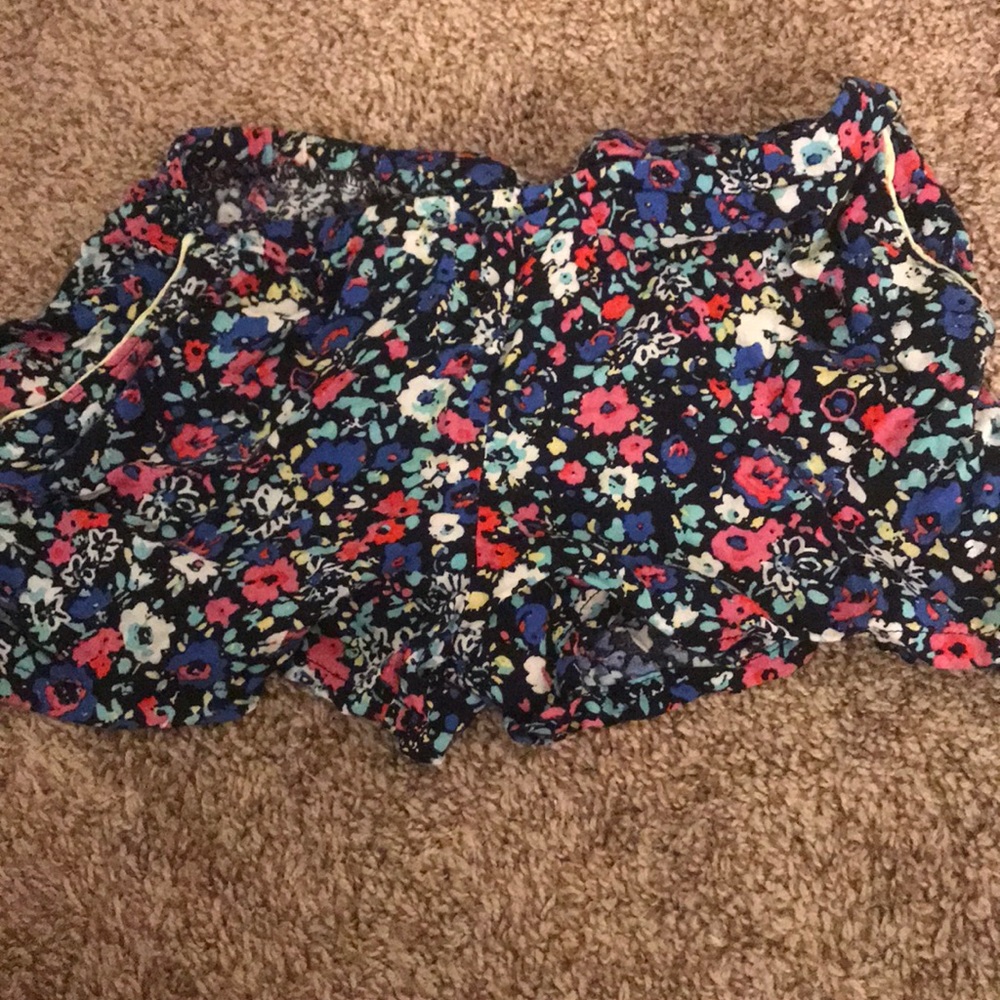 cute floral shorts